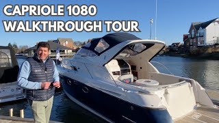 Capriole 1080 Walkthrough Tour  £109950  Full Yacht Tour  Twin Yanmar 4LHA [upl. by Ahseinad]