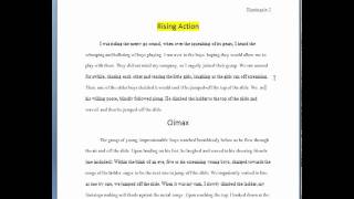 Narrative Essay Example [upl. by Nediarb545]