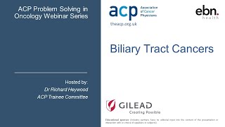 Biliary Tract Cancers ACP Problem Solving in Oncology Webinar [upl. by Atlanta]