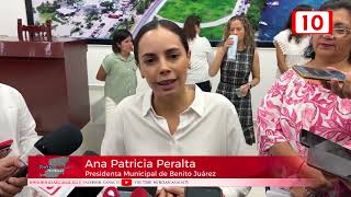 Ana Paty Peralta Delitos de alto impacto disminuyen 30 en Cancún [upl. by Dayir]