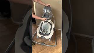 The Perfect Combo Graco Duet Soothe Swing and Rocker Review  Best baby swing review [upl. by Adnilim410]