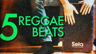 5 Reggae Cajon Beats You Can Learn Today [upl. by Roldan417]