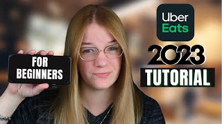 Uber Eats Driver Delivery App Tutorial For Beginners in 2023  Uber Eats Drivers App Tutorial 2023 [upl. by Neevan672]