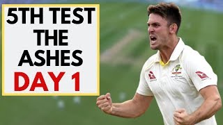 The Ashes Day 1 Highlights  Fifth Ashes Test 2019  5th Ashes test 2019 [upl. by Wyndham]