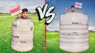 Surviving in different budgets water tank challenge [upl. by Fosdick]