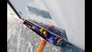 Ice Boat Racers Meet the Frozen Lake Warriors [upl. by Cchaddie]