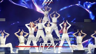 ITZY Kill Shot  Cake Performance At AAA Asia Artis Award itzy aaa [upl. by Jewell970]