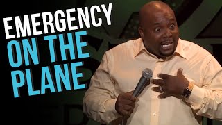 Emergency Plane Evacuation  Arnez J Comedy [upl. by Yerffej]