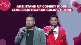 Ngakak Gulingguling Aksi Stand Up Comedy Terlucu Rigen di Indosiar [upl. by Suoicul]