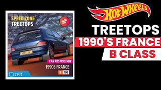 Forza Horizon 5  Speed Zone quotTreetopsquot  B Class  1990s France [upl. by Lobel]