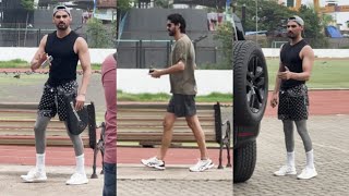 Ahan Shetty Gaurav Kapoor Spotted At Bandra😍❤️💥 [upl. by Hardin]