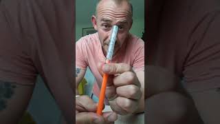 Removing a splinter with a calpol syringe [upl. by Kronfeld512]