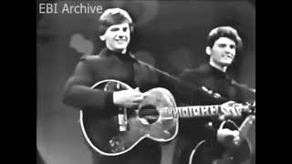 Everly Brothers International Archive  Swingin Time  January 1966 [upl. by Inaluahek901]