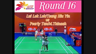 LiNing Hong Kong Open 2024 R16  Pearly TanMThinaah vs Lui Lok Lok Tsang Hiu Yan [upl. by Modern]