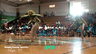 EFOD  Trio Dance  Memphis TN  Majorette Dance Competition [upl. by Hanauq935]