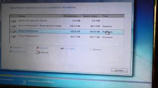 COME FORMATTARE UN PC DESKTOP O NOTEBOOK DUE PARTIZIONI INSTALLARE WINDOWS 7 TUTORIAL BASE [upl. by Sadira]