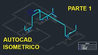 AutoCAD 2019  Aula 17  Aula Pratica Hidraulica Isometrico [upl. by Welcome34]