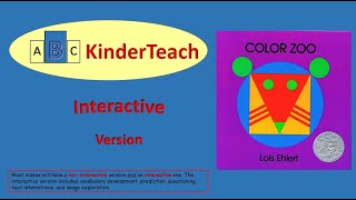 Color Zoo  Interactive Read Aloud [upl. by Nigen146]