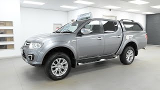 Mitsubishi L200 25 DID Barbarian Edition Metallic Grey 4WD Pickup 180 BHP  GK15 ANF  VanStar [upl. by Shabbir]