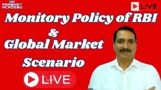 Views on Monitory policy announced by RBI and Global market scenario traders investors news [upl. by Rise]