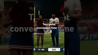 Twopoint conversion time 🎮🏈🦉 collegefootball [upl. by Caldeira]