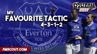 My Favourite Tactic  4312  Football Manager 2017 [upl. by Nightingale634]