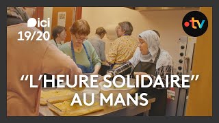 quotLHeure solidairequot au Mans lancée par lassociation Habitat et Humanisme [upl. by Lyndel]