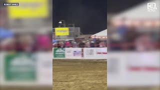 Runaway bull injures 6 people at popular NorCal rodeo [upl. by Nedac]