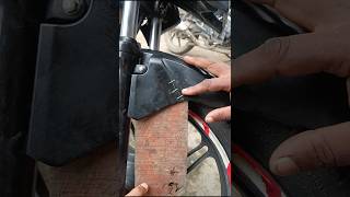 Honda Shine Bike Mudguard repair shortsvideo youtubeshorts [upl. by Papagena]