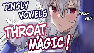 ASMR Tingly Throat Magic StimulatingTickle [upl. by Papp585]