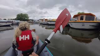 Itiwit X100 Canoe trip on the Norfolk Broads in the Autosleepers Nuevo [upl. by Pandolfi]