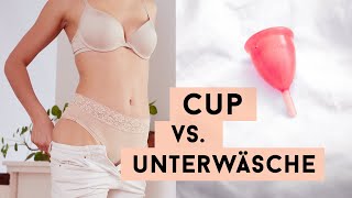 Unterwäsche für die Periode Menstruationscup amp BioTampons QampA  heylilahey [upl. by Ednyl399]