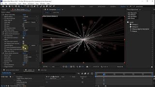 Plexus AE Tutorial Create background video for cinematic title with Plexus plugin [upl. by Noicpesnoc]