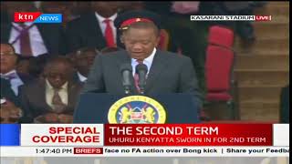 Uhuru Kenyatta Today marks the end of our electoral process [upl. by Oicor]