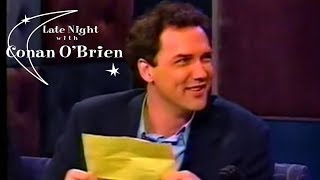 Norm Macdonald on CONAN  Lent amp Uncle Phil Feb 1997 Full Interview Hilarious Jokes [upl. by Seabrooke]