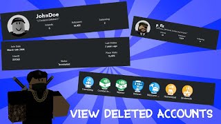 How to see terminated accounts on roblox [upl. by Glantz]