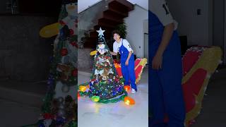 Pinito de navidad 🎄Cosas que se pueden construir en casa para Navidad PARTE 3 diciembre navidad [upl. by Eatnuahs]