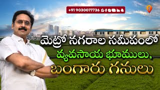 The Real gold mines  Agriculture lands  Farmlands at Hyderabad [upl. by Navak]