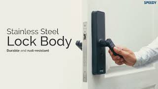 Speedy  Atomi The Smart Door Lock with InBuilt Camera [upl. by Neoma]