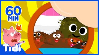 Best POO Song amp Comic Laughter Songs Compilation 60M 😁  Happy Nursery Rhymes for Kids amp Toddlers [upl. by Netsryk]