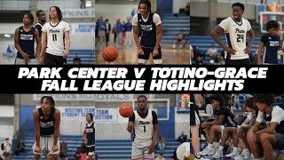 MUSTSEE Park Center v TotinoGrace Fall League Game Highlgihts [upl. by Baird]