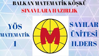 YÖS MATEMATİK 1 11 DERSBölünebilme Kuralları2 [upl. by Mikkel953]