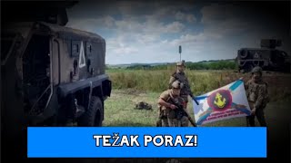 TEŽAK PORAZ NATO SNAGA LEŠEVI NA SVE STRANE RUSI IZ ZASEDE ZBRISALI KOLONU VOZILA NIKO ŽIV NIJE [upl. by Enyahs]