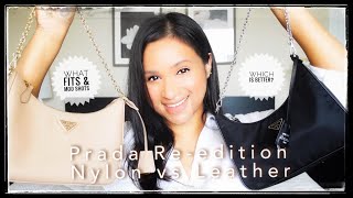 Prada Reedition 2005  Nylon vs Leather [upl. by Blondelle]