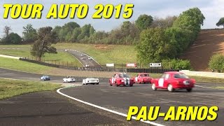 Tour Auto 2015  Les voitures historiques sur PauArnos [upl. by Der]