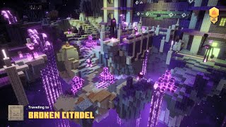 Minecraft Dungeons Mission Map Broken Citadel Level 25  3 Player WIN 🎁 [upl. by Lainad]