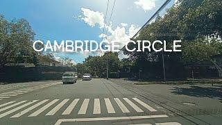 DrivingNorth Forbes Park Cambridge Circle Makati City Philippines [upl. by Zonda]