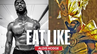 Everything Black Adams Aldis Hodge Ate to Get Massive for Hawkman  Eat Like  Mens Health [upl. by Eleumas25]