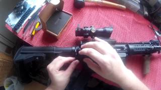 Tippmann M4 Velocity Lock Pin Installation Tutorial [upl. by Anitsuj]