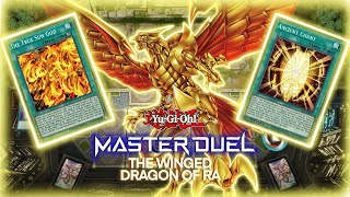 THE WINGED DRAGON OF RA DECK  NEW SPECIAL ANIMATIONS 10000ATK Rank Season 23  YuGiOh Master Duel [upl. by Zerdna]